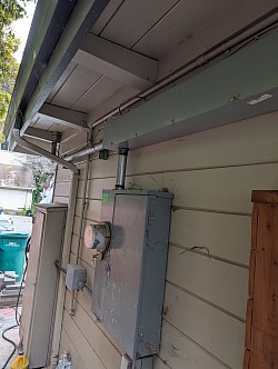 New 200 amp upgraded service